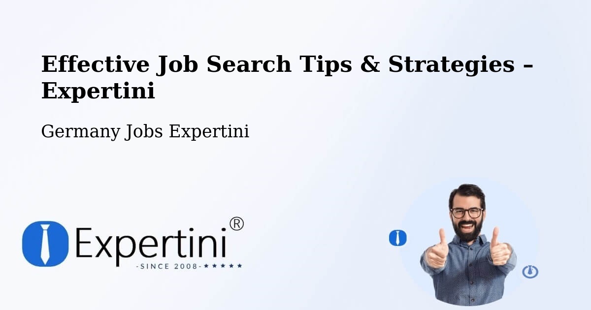Job Search Tips & Strategies for Job Seekers – Rantrum - Rantrum, Germany Jobs Expertini